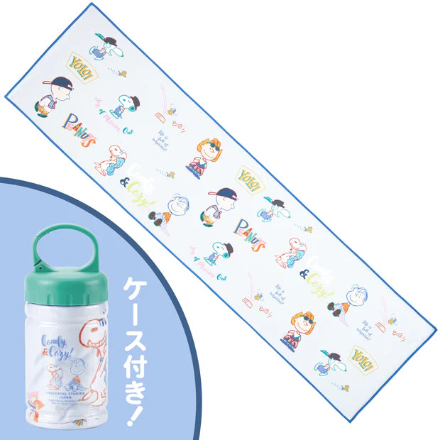 USJ 涼感系列 - Peanuts Comfy & Cozy 涼感巾