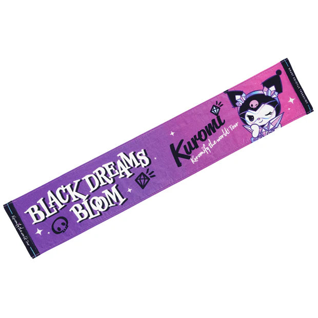 USJ x Kuromi Black Dreams Bloom - 掛頸毛巾