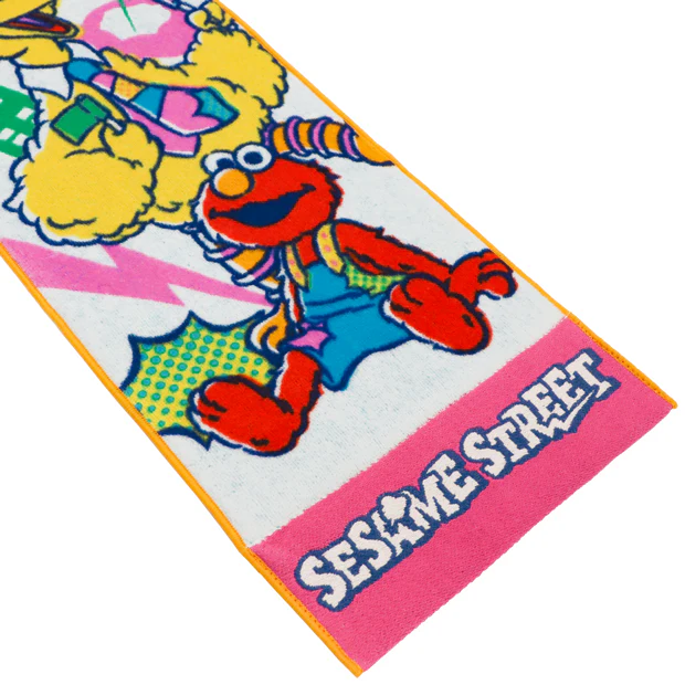 【訂貨】USJ 25th Discover U 週年紀念系列 - Sesame Street 芝麻街掛頸運動毛巾