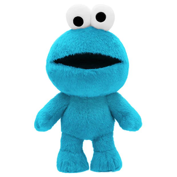 【訂貨】USJ My Little Friend Series - Cookie Monster 支架公仔