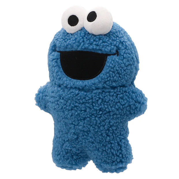 【訂貨】USJ Sesame Street 芝麻街 扁胖小可愛公仔 玩偶 - Cookie Monster