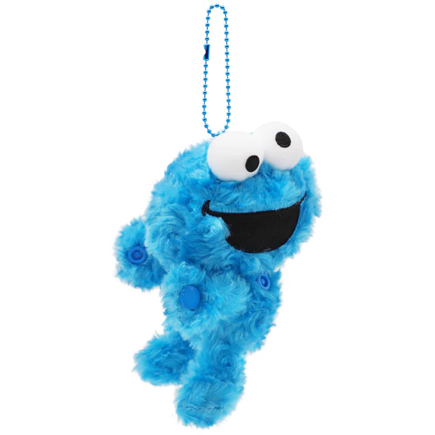 【訂貨】USJ Elmo Cookie Monster Abby 搭膊頭 公仔掛飾