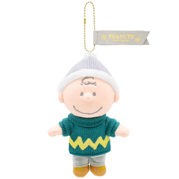 【訂貨】USJ PEANUTS Snowy Sparkles Snoopy 史努比聖誕系列 - 掛飾公仔（M）
