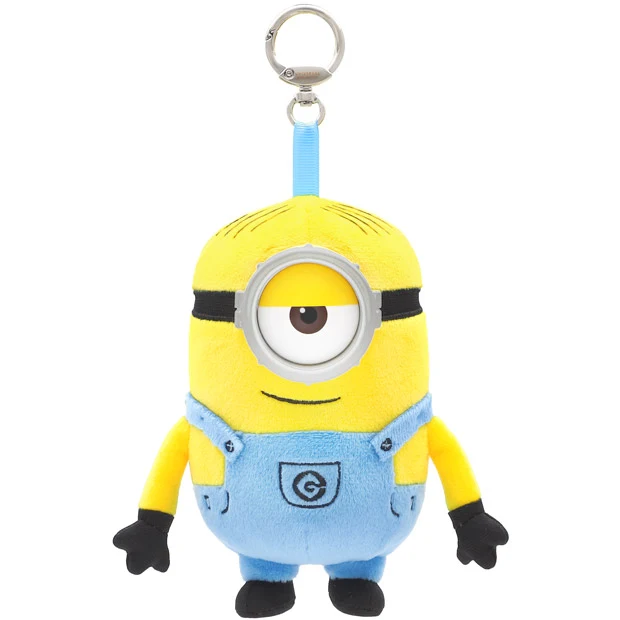 USJ MINIONS Figure Keychain - Stuart Bob Kevin