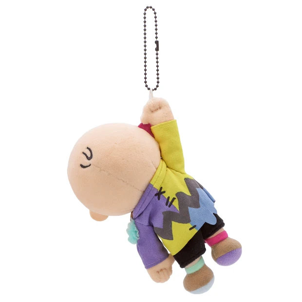 【訂貨】USJ Halloween Snoopy Horror Nights 2025 - Snoopy & Charlie Brown 公仔掛飾（舉手吊起）