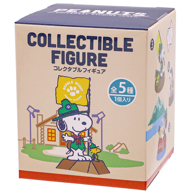【訂貨】USJ Peanuts Snoopy Beagle Scout 露營童軍系列 - Collectible Figure 盲盒
