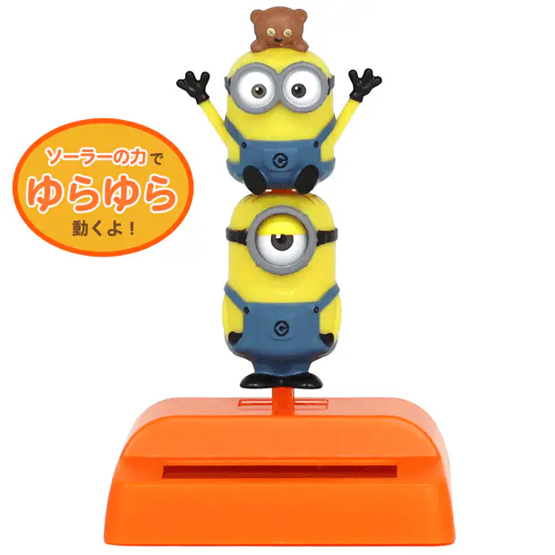 【訂貨】USJ Minions 太陽能搖搖擺設