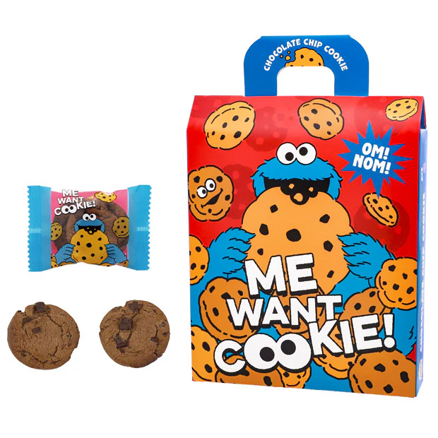 【訂貨】USJ 芝麻街 Cookie Monster 朱古力曲奇