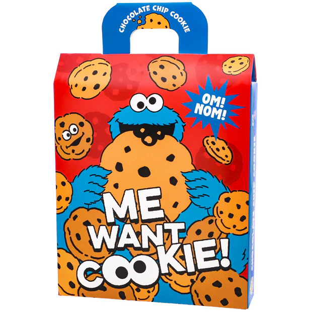 【訂貨】USJ 芝麻街 Cookie Monster 朱古力曲奇