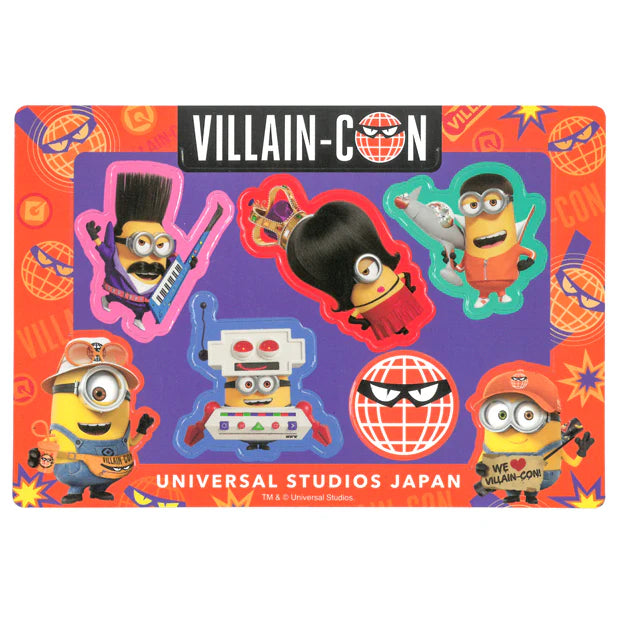 USJ Minions Villain-Con Dave 雜錦米餅罐連磁石