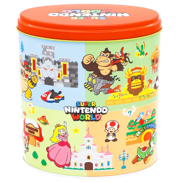 【訂貨】USJ 任天堂世界 Mario園區 5週年限定 - 米餅零食罐