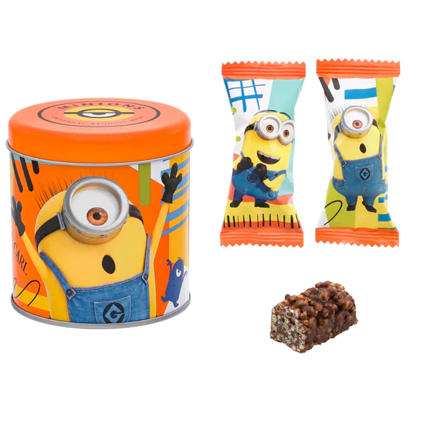 【訂貨】USJ Minions 迷你兵團 小小兵 朱古力脆脆 曲奇 零食罐