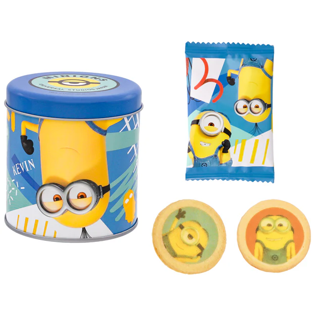 【訂貨】USJ Minions 迷你兵團 小小兵 朱古力脆脆 曲奇 零食罐