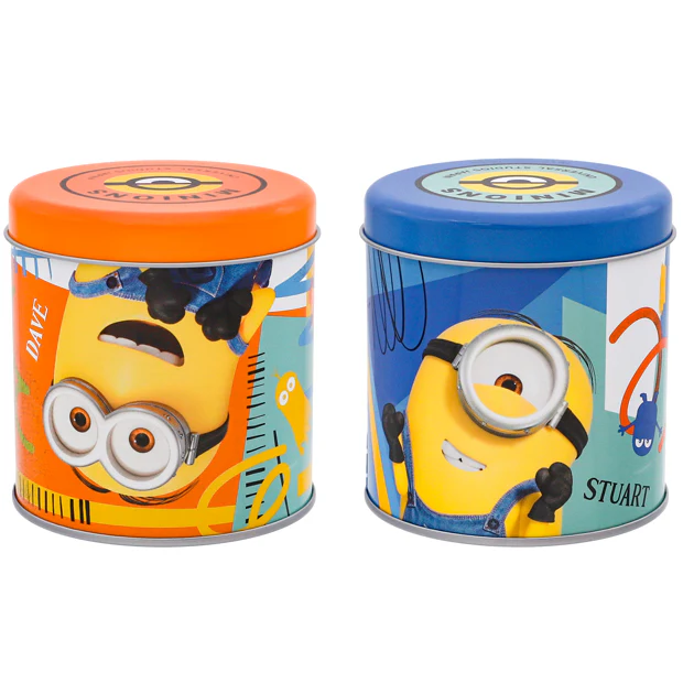【訂貨】USJ Minions 迷你兵團 小小兵 朱古力脆脆 曲奇 零食罐