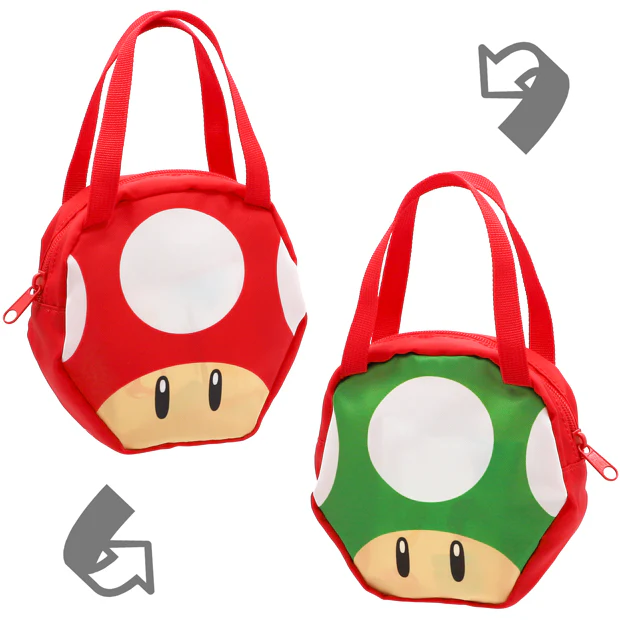 【訂貨】USJ Mario 蘑菇 通粉零食 手挽袋