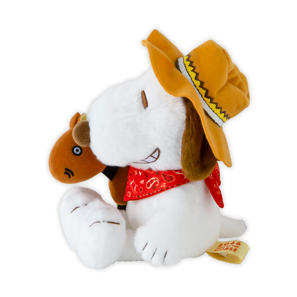 【預訂｜1月】Snoopy 茶屋限定版 - 2026 馬年生肖公仔/掛飾