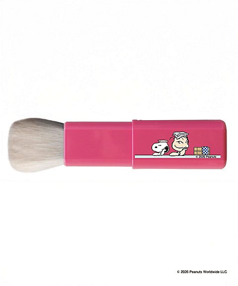 【預訂｜8月】Snoopy in Ginza 銀座展 2026 - 白鳳堂限定版便攜伸縮胭脂掃 (Spa)