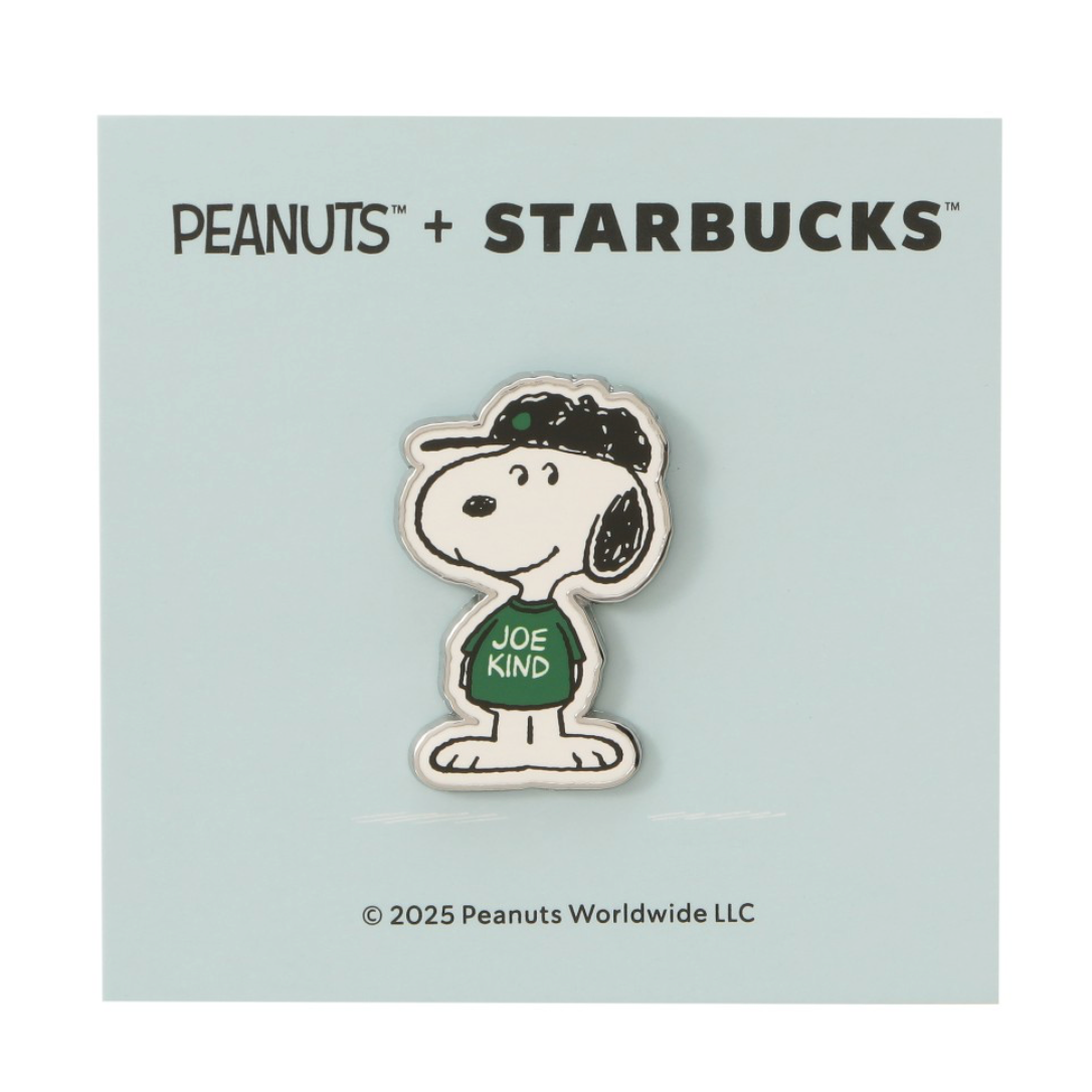 Starbucks x Peanuts Joe Kind Snoopy - 別針徽章 襟章