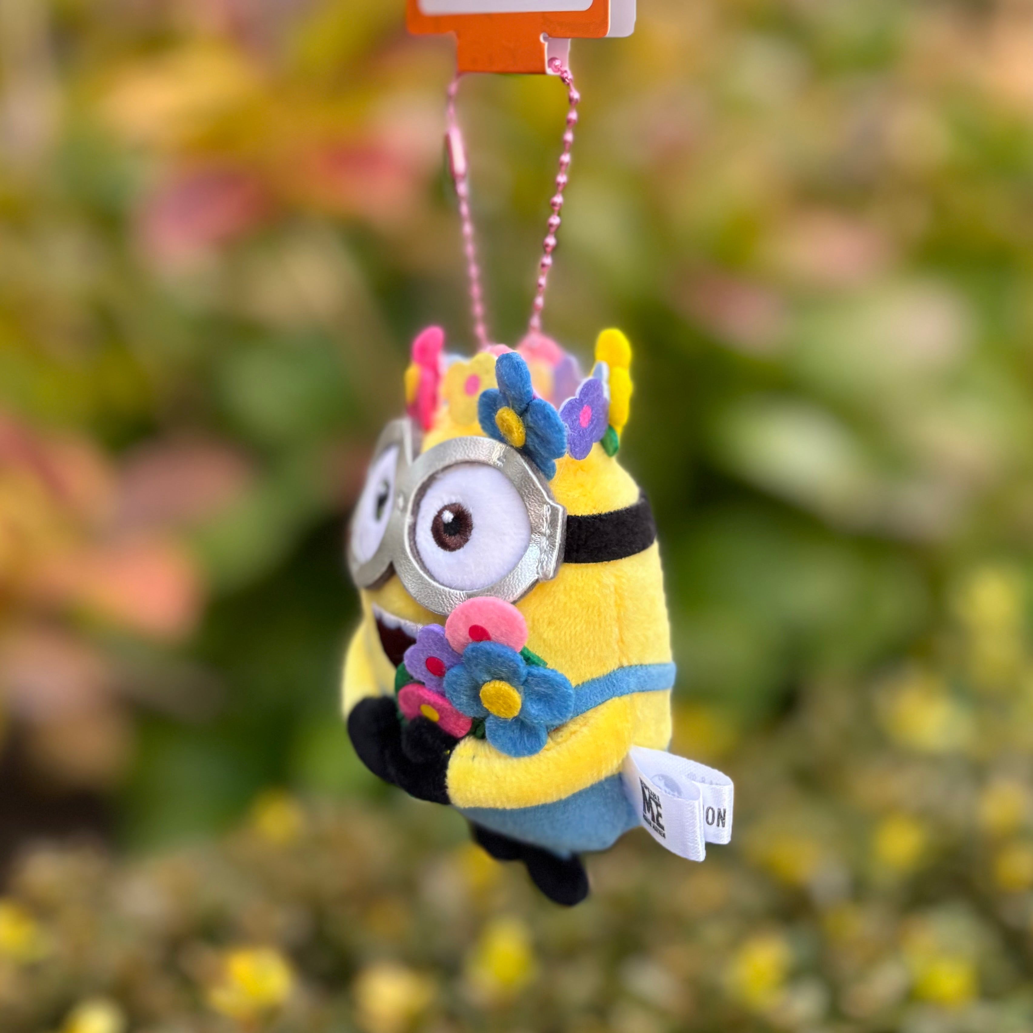 USJ Minions 花花 Bob 掛飾公仔