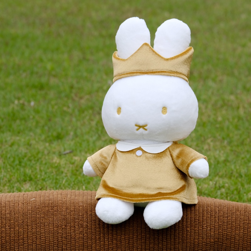 Order】Miffy 70th Anniversary Golden Crown Plush / Plush Chain