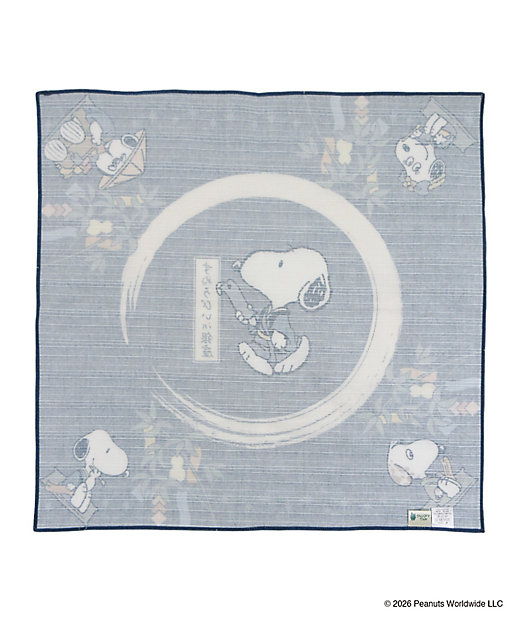 【預訂 | 8月】Snoopy in Ginza 銀座展 2026 和風番頭系列 - 方布巾