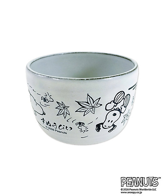 【預訂｜8月】Snoopy in Ginza 銀座展 2026 - Snoopy & Woodstock 波佐見燒 抹茶碗
