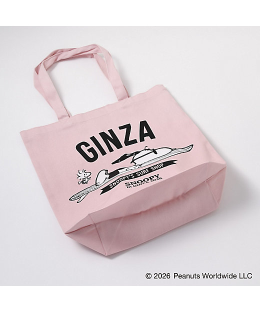 【預訂｜8月】Snoopy in Ginza 銀座展 2026 - SNOOPY’S SURF SHOP 手挽袋 Tote Bag