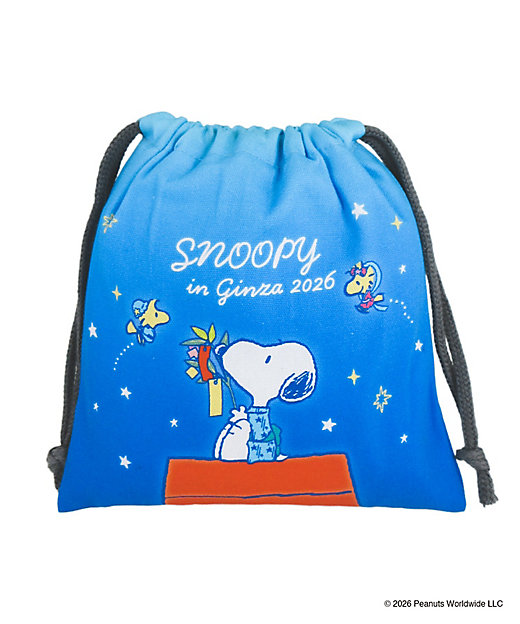 [Pre-order｜August] Snoopy in Ginza 2026 Tanabata Collection - Drawstring Bag