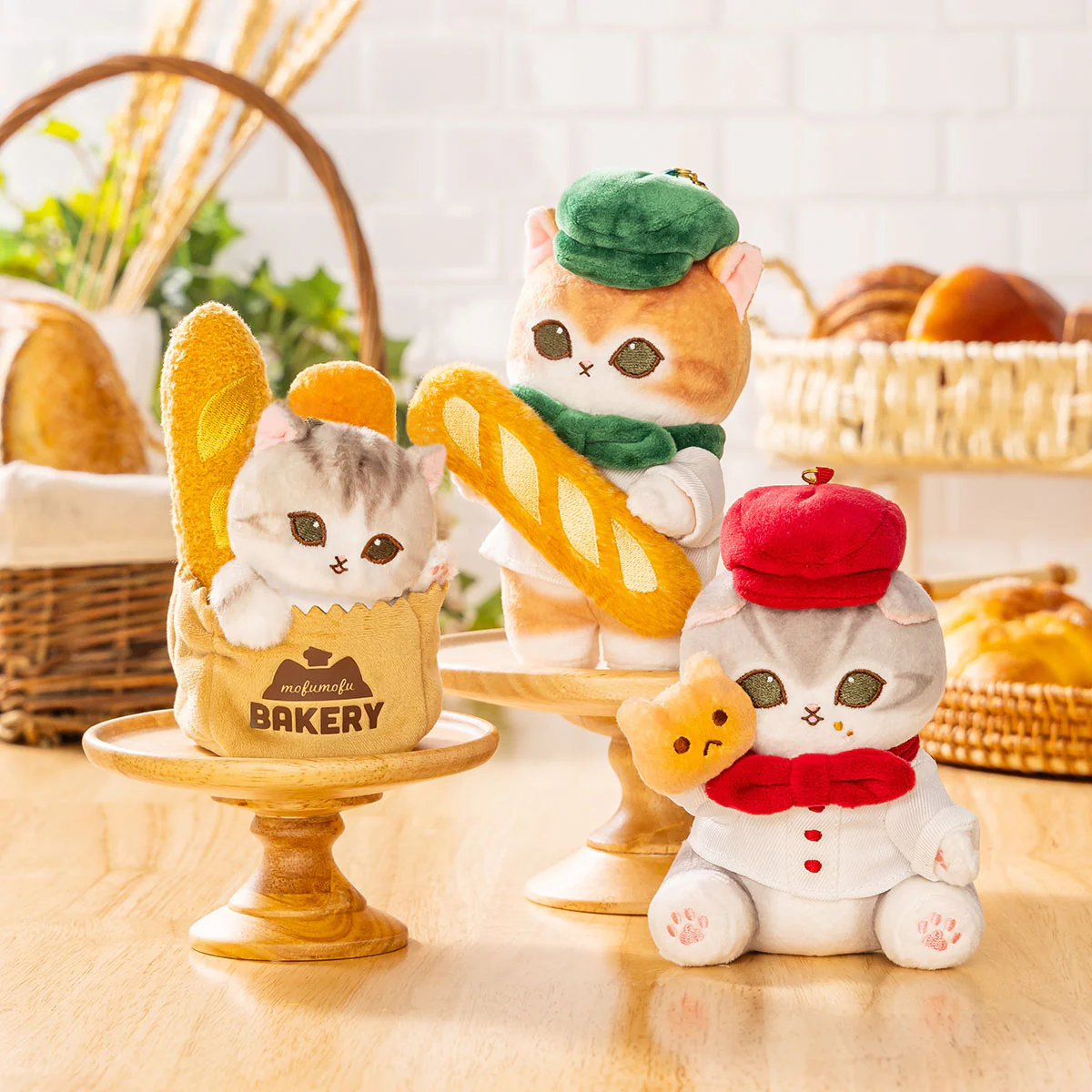 【預訂｜5月】Mofusand mofumofu Bakery 公仔掛飾