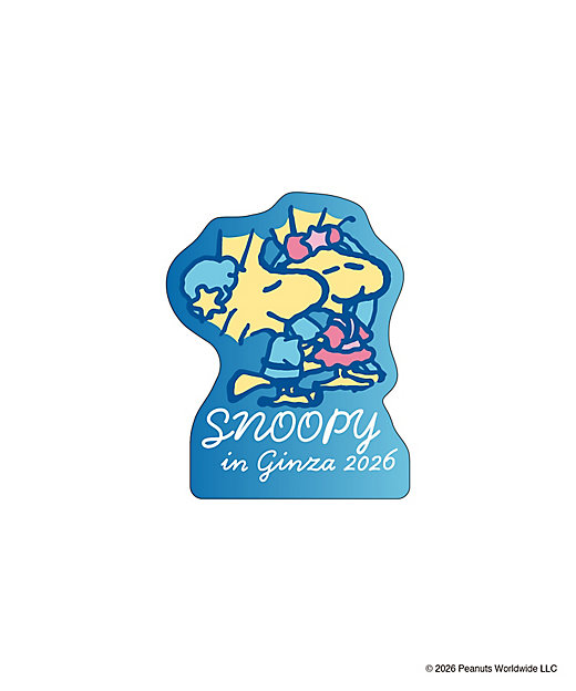 【預訂｜8月】Snoopy in Ginza 銀座展 2026 七夕系列 - 貼紙3枚