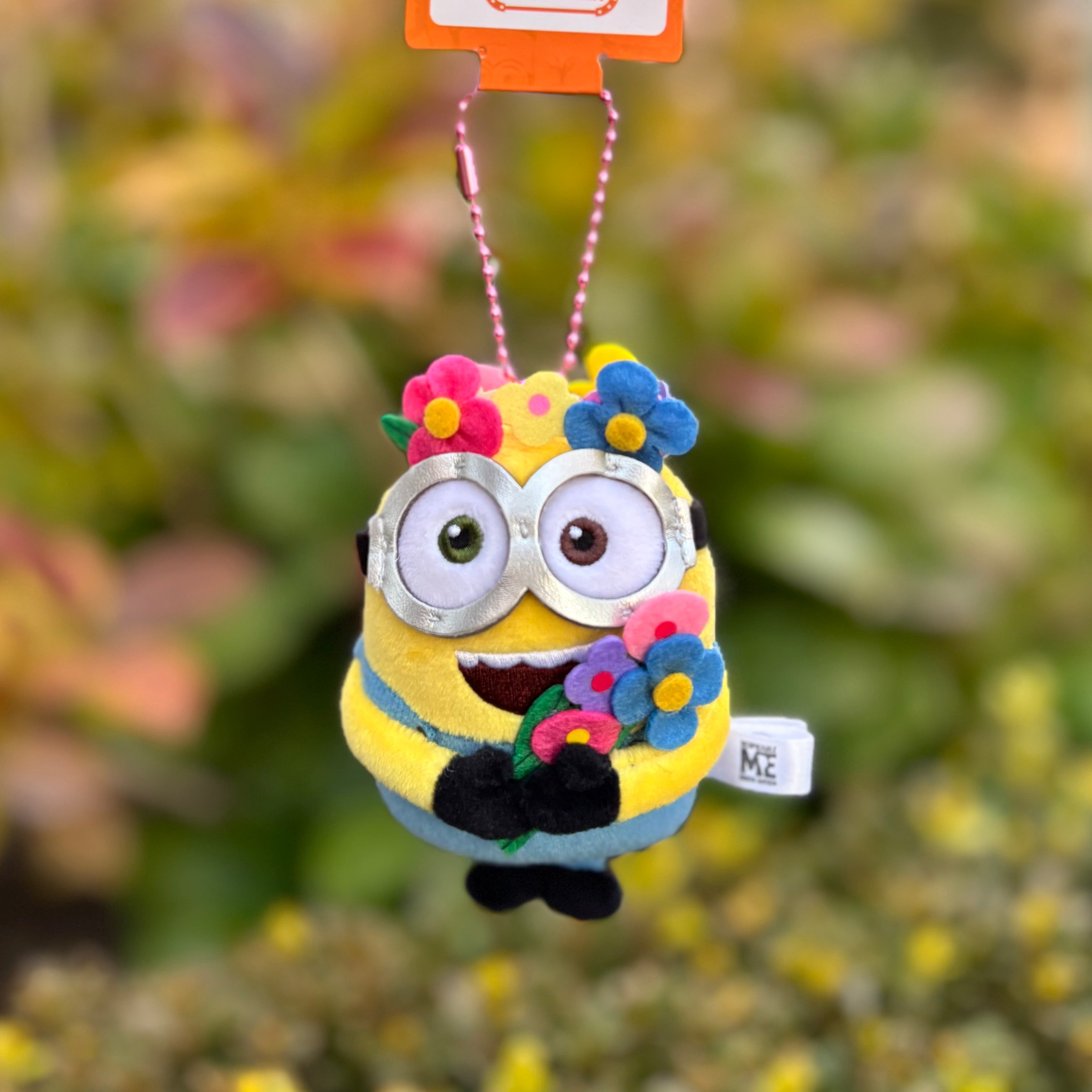 USJ Minions 花花 Bob 掛飾公仔