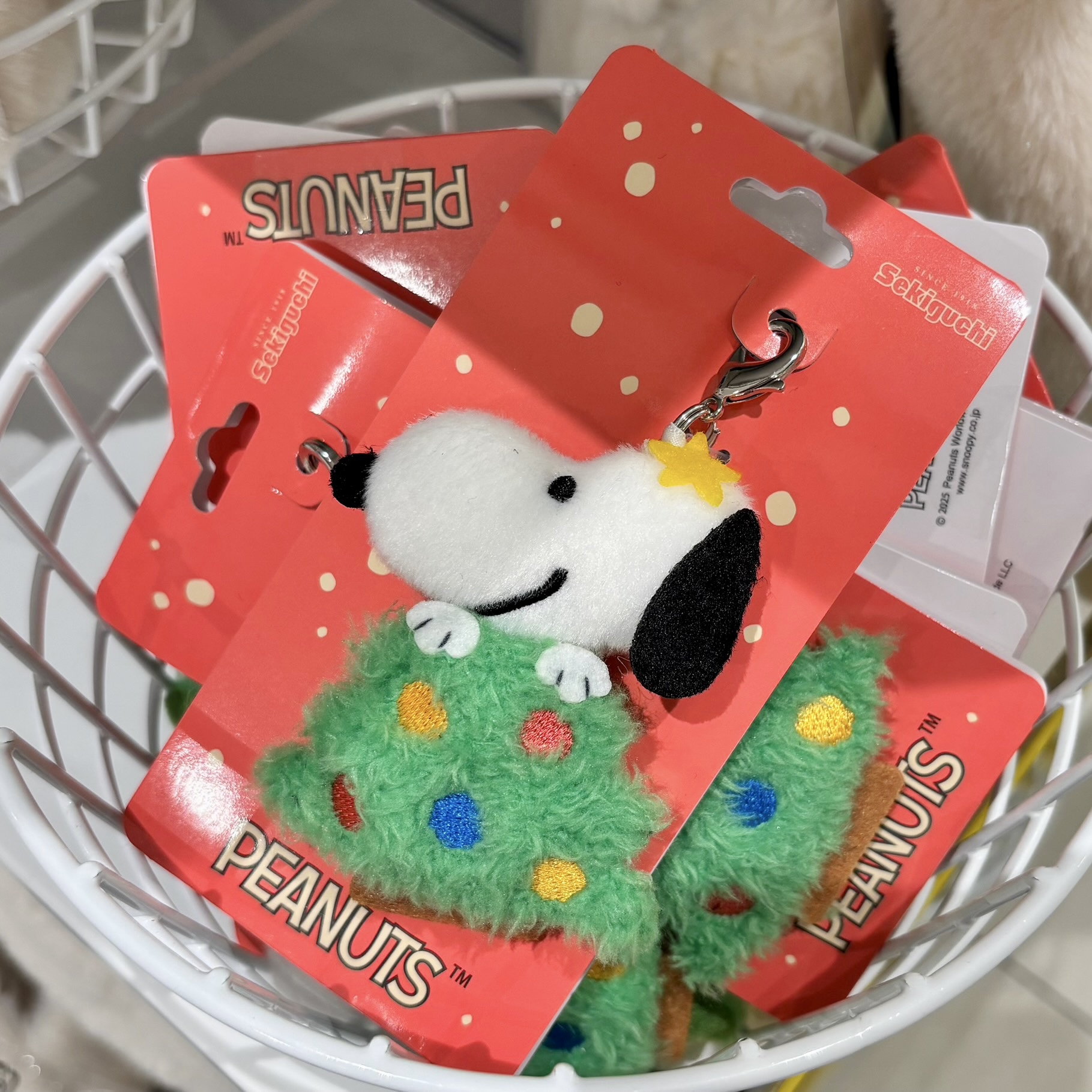 【訂貨】Peanuts Snoopy 聖誕限定公仔襟章（兩款可選）