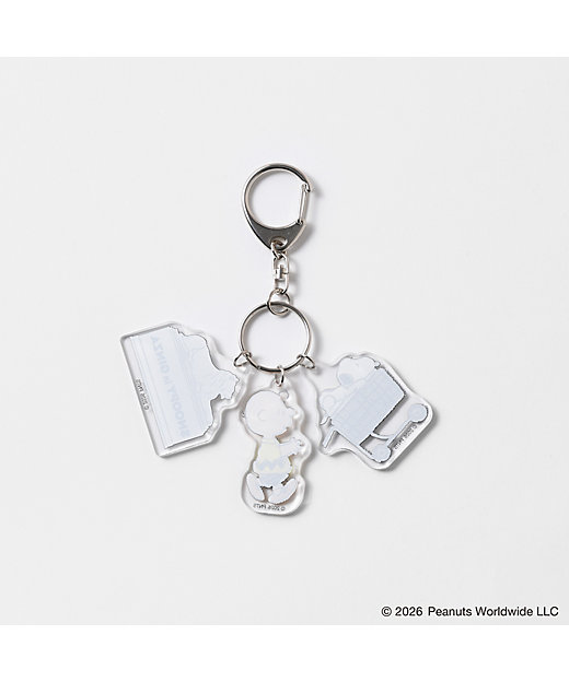 【預訂 | 8月】Snoopy in Ginza 銀座展 2026 DEAR BUDDY 系列 - 3連鑰匙扣