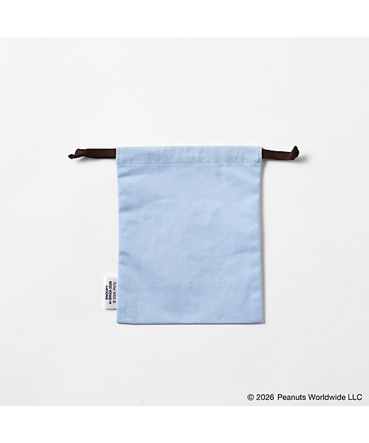 【Pre-order｜Aug】Snoopy in Ginza 2026 DEAR BUDDY Series - Embroidered Drawstring Bag