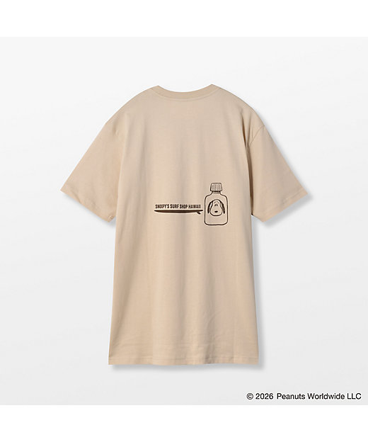 【預訂｜8月】Snoopy in Ginza 銀座展 2026 - SNOOPY’S SURF SHOP Tshirt (Beach Bum)