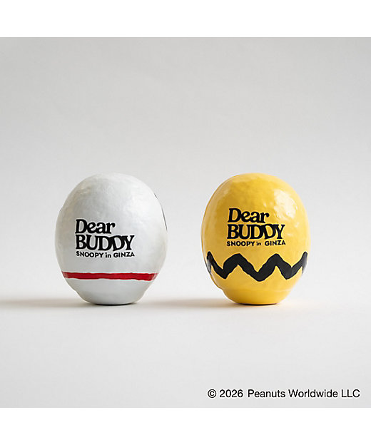 [Pre-order｜August] Snoopy in Ginza Exhibition 2026 - TOKYO LOLLIPOP Snoopy & Charlie Brown HARIKO Limited Edition Daruma Doll