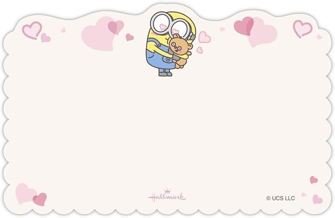 【訂貨】Minions Bob & Tim 迷你留言卡 8pcs