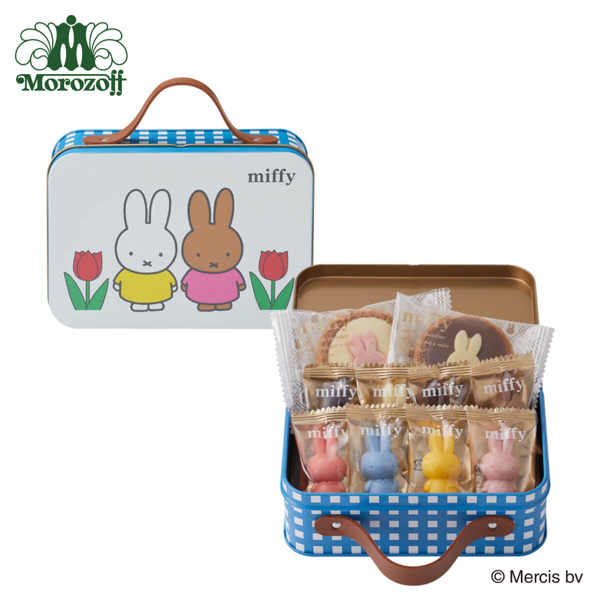 【預訂｜2月】情人節限定 - Miffy Picnic Trunk 行李箱朱古力