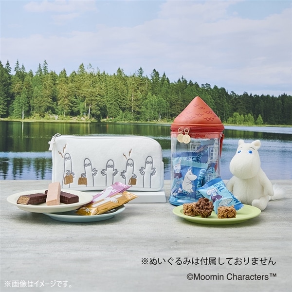 【預訂｜2月】情人節限定 - Moomin 姆明史力奇果仁咖啡朱古力 9pcs