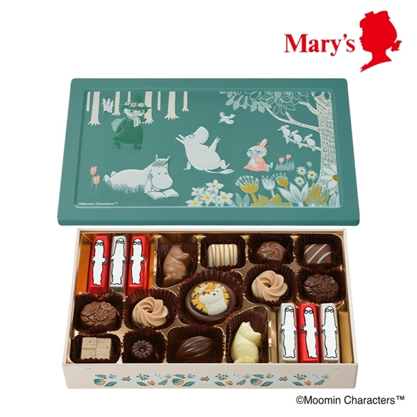 【預訂｜2月】情人節限定 - Moomin 姆明雜錦朱古力 19pcs