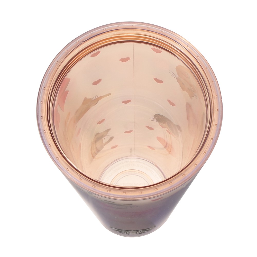 【訂貨】日本 Starbucks 情人節 2026 BITTER & SWEET - 貓咪冷飲隨行杯 Cold Cup Tumbler Cat 710ml