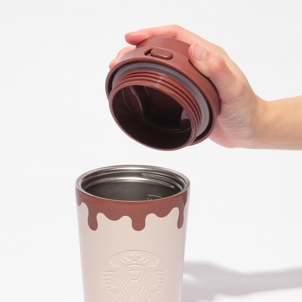 【預訂｜7月】日本 Starbucks 情人節 2026 BITTER & SWEET - 朱古力不鏽鋼隨行杯 473ml