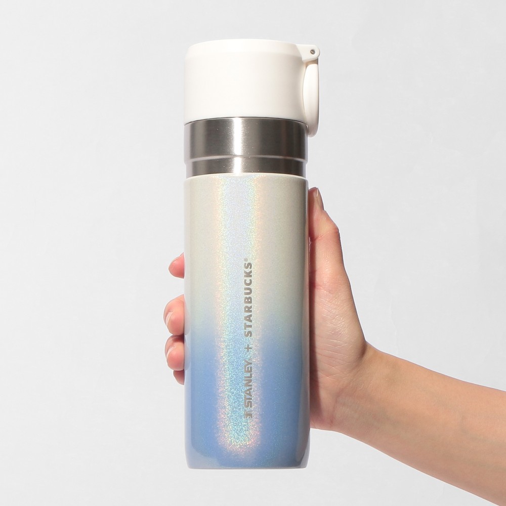 【預訂】日本星巴克 Starbucks Japan 櫻花系列 2026 Sakura Twinkle Gently - STANLEY 聯乘系列 保溫瓶 473ml