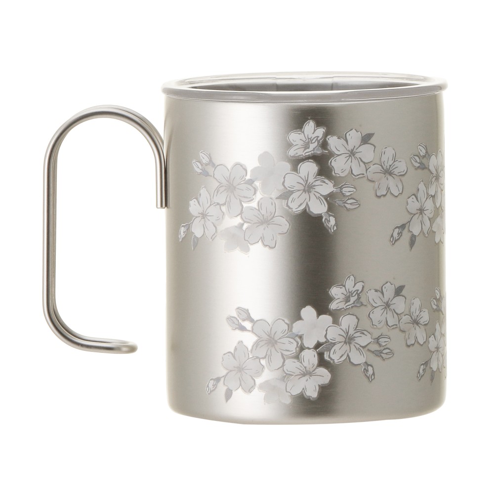 【預訂】日本星巴克 Starbucks Japan 櫻花系列 2026 Sakura Twinkle Gently - 不鏽鋼連蓋馬克杯 355ml