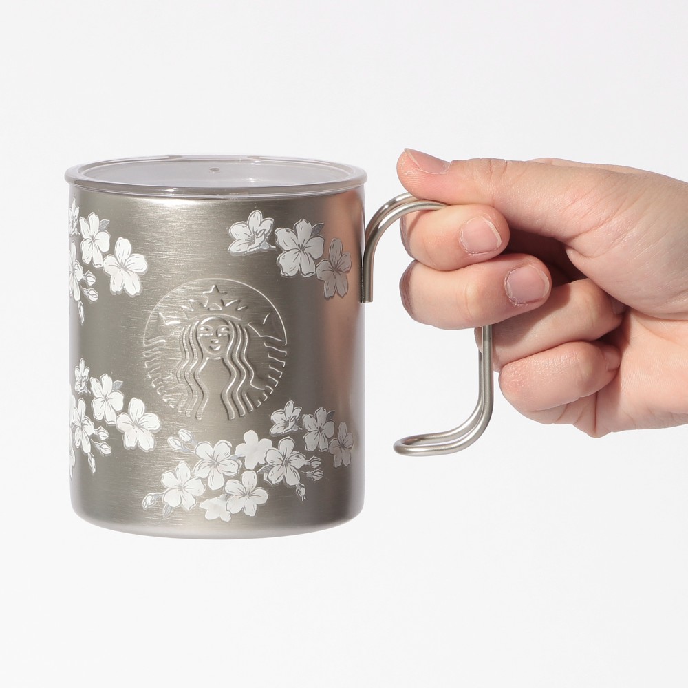 銀杯 Pre-order】Starbucks Japan 2026 Sakura Twinkle Gently - Stainless