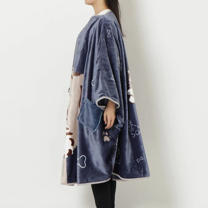 【訂貨】可愛動物可穿式毛毯 - 長尾山雀 / 史納莎