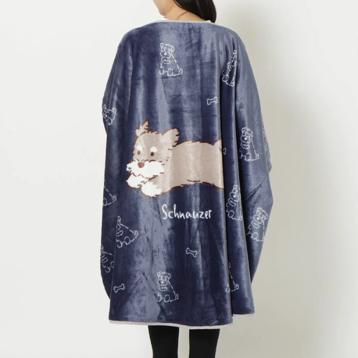 【訂貨】可愛動物可穿式毛毯 - 長尾山雀 / 史納莎