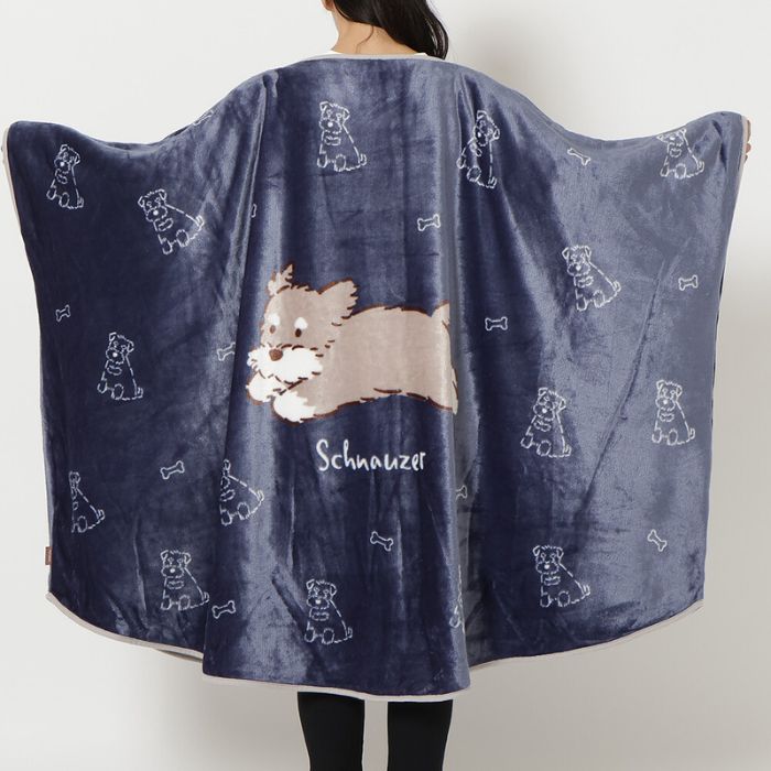 【訂貨】可愛動物可穿式毛毯 - 長尾山雀 / 史納莎