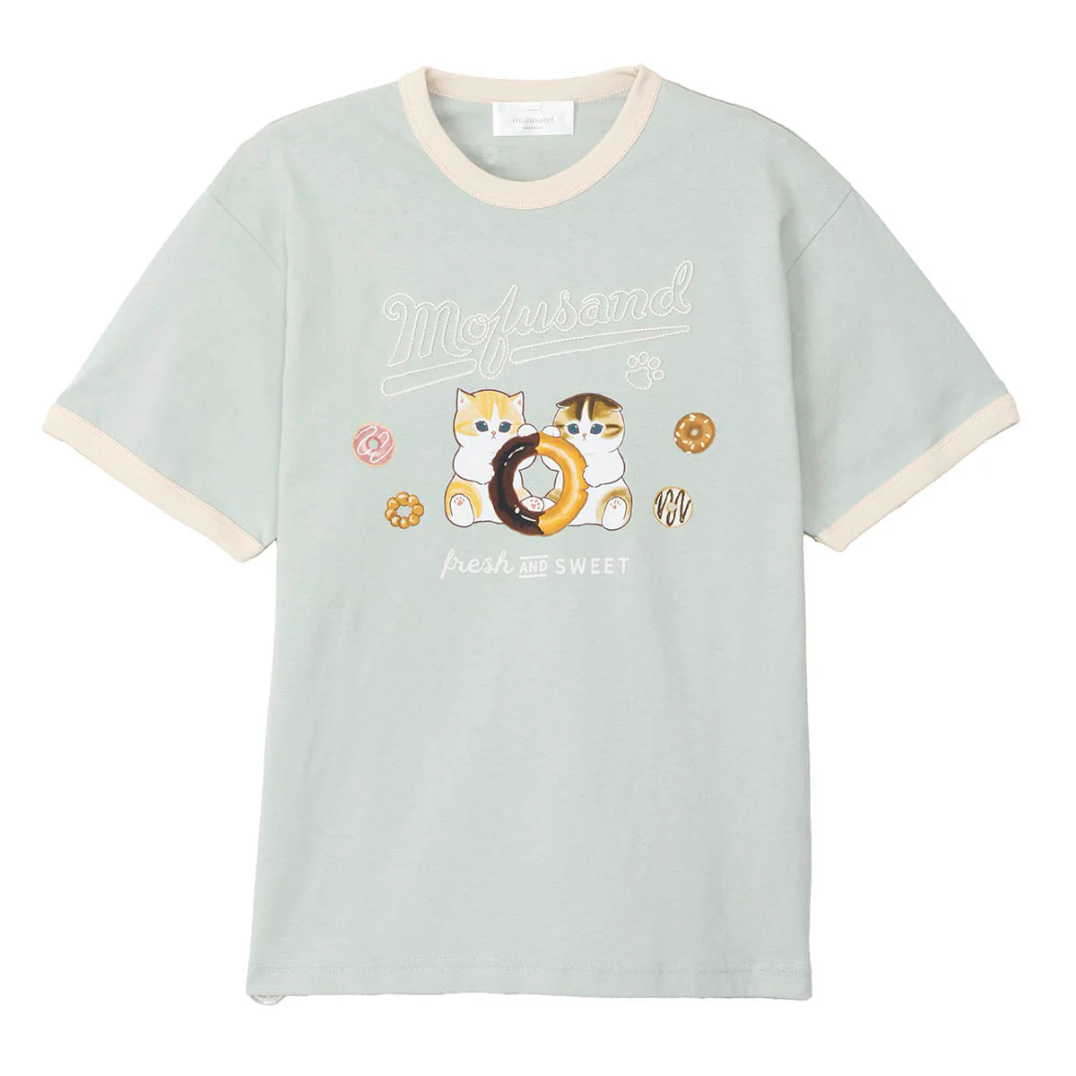【訂貨】Mofusand COFFEE AND DONUTS Tshirt