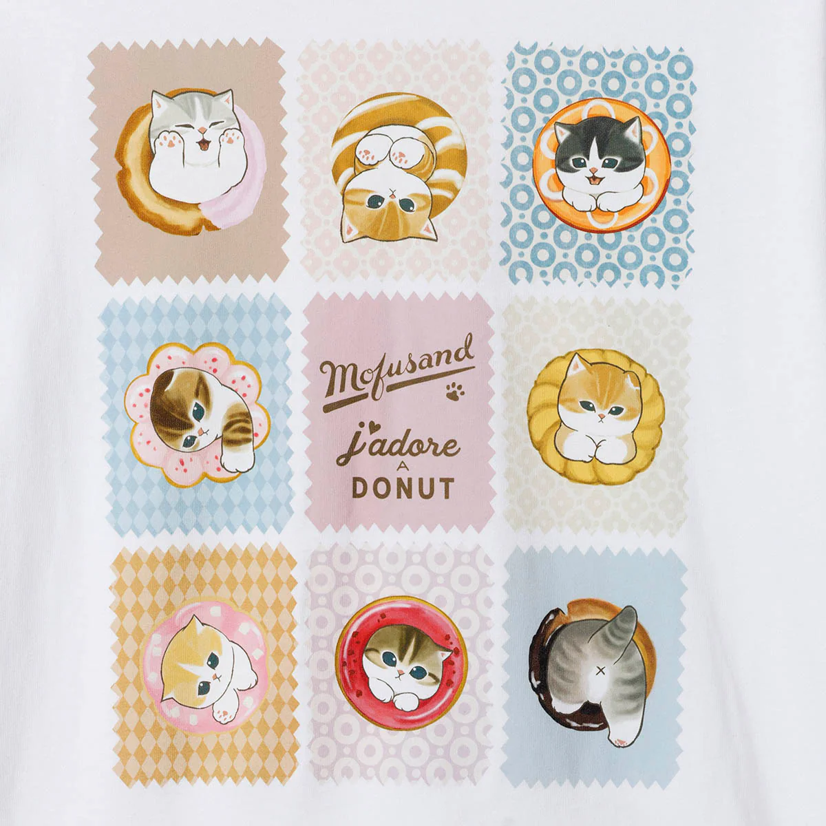 【訂貨】Mofusand COFFEE AND DONUTS Tshirt